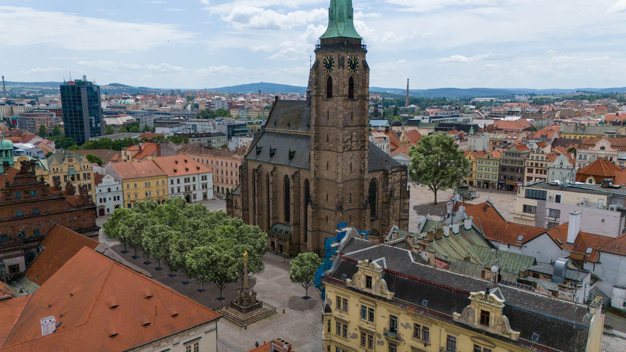 Náměstí Republiky Plzeň - návrh projektu